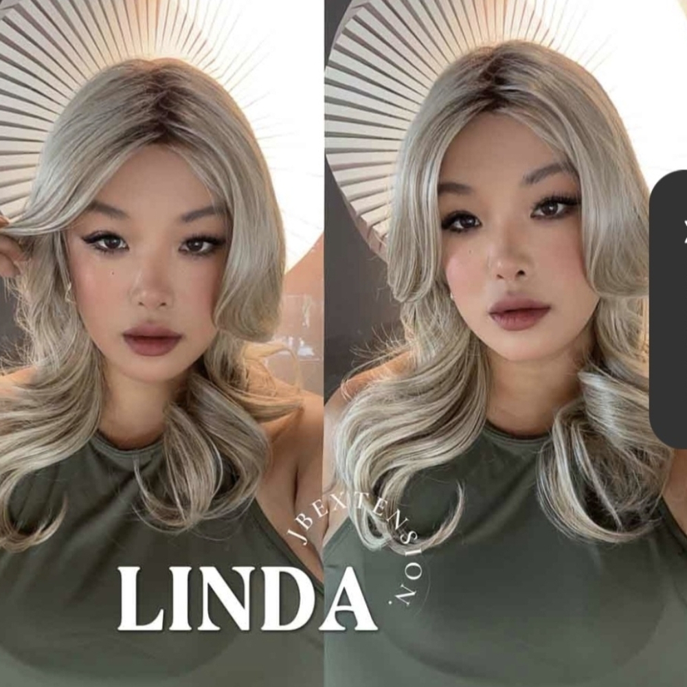 Linda Blonde Wig by JB EXTENSTIONS